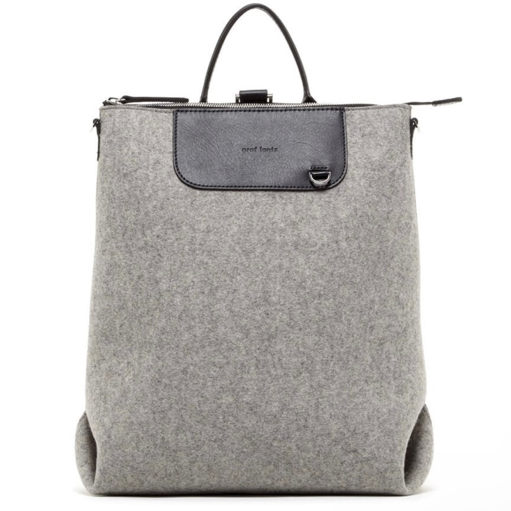 [graf lantz] Bedford Backpack • Granite / Black